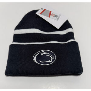 NEW Nike Penn State Nittany Lions Navy Campus Utility Cuffed Beanie Knit Hat
